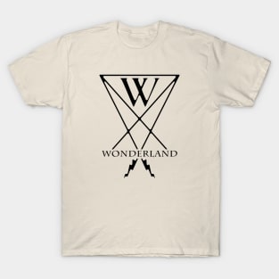 Wonderland Logo - OG Black T-Shirt